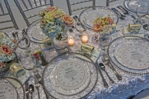 silver table decor available at The Ark in Katy