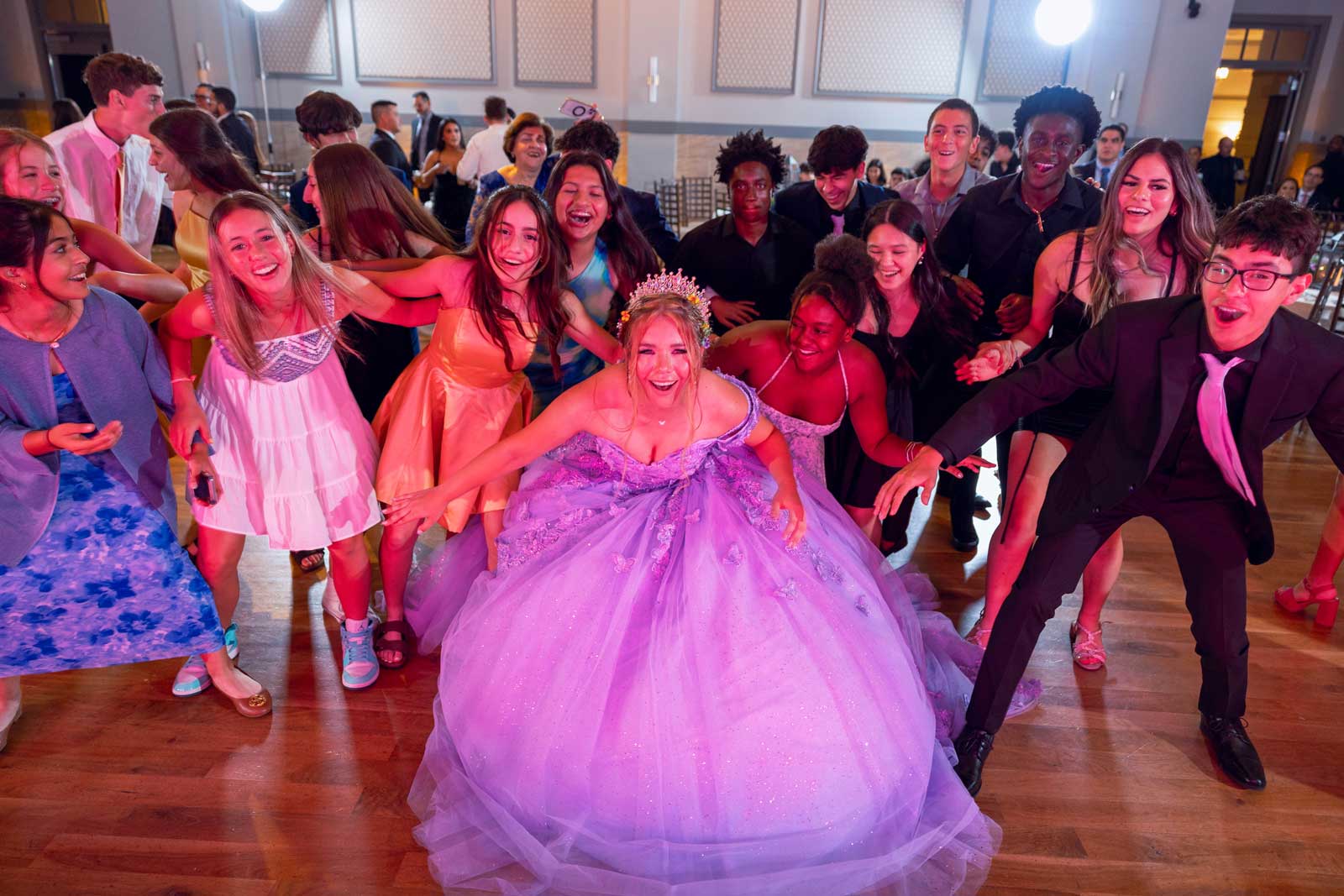 The ARK is perfect for Quinceaneras and Sweet Sixteens